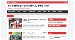Desktop Screenshot of brnosever.cz